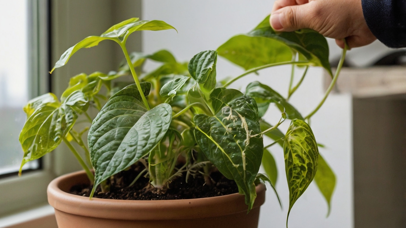 Spider Mites on Indoor Plants